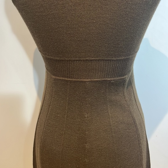 Vintage Max Mara wool/blend knit sleeveless dress with sequins accent size US6 - Picture 6 of 14